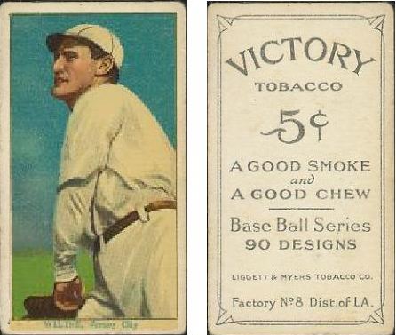 1915 T214 Victory Tobacco Baseball Cards 